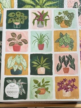 1Canoe2 Houseplants 1000 Piece Puzzle